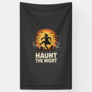 Banderoles Nuit de la Lune d'Halloween Trickster