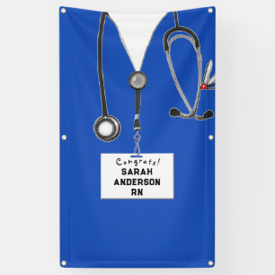 Banderoles Nurse Graduation Congrats