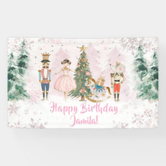 Banderoles Nutcracker Birthday Sugar Plum Party