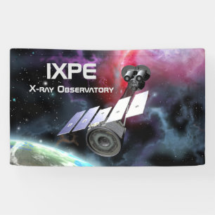 Banderoles Observatoire de rayons X IXPE
