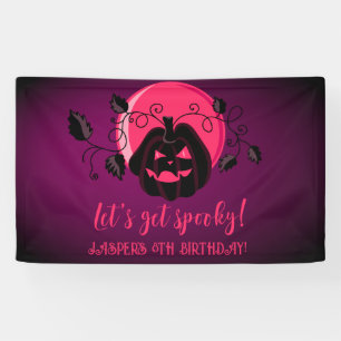 Banderoles Obtenons une Halloween Éffrayante n'importe quel â