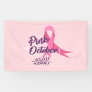 Banderoles Octobre rose