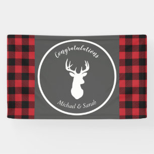 Banderoles Oh Deer Baby shower