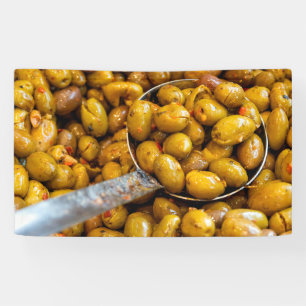 Banderoles Olives épicées Nocellara Etnea