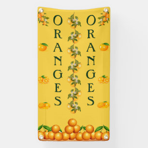Banderoles Oranges De Conception Personnalisées À Vendre Vert