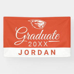 Banderoles Oregon State Beavers   Tête de castor