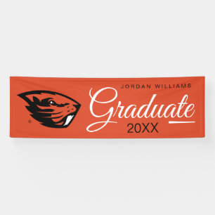 Banderoles Oregon State Beavers   Tête de castor