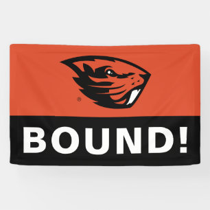 Banderoles Oregon State Beavers   Tête de castor