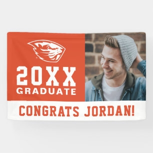 Banderoles Oregon State Beavers Tête de castor