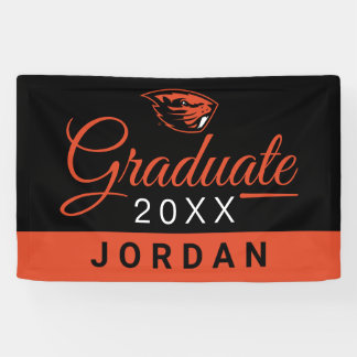 Banderoles Oregon State Beavers | Tête de castor