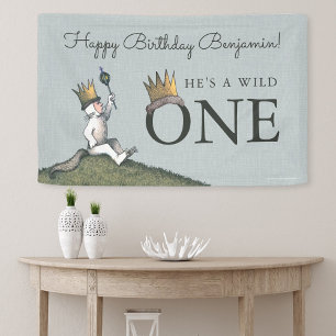 Banderoles Où sont les monstres ? 1er Anniversaire