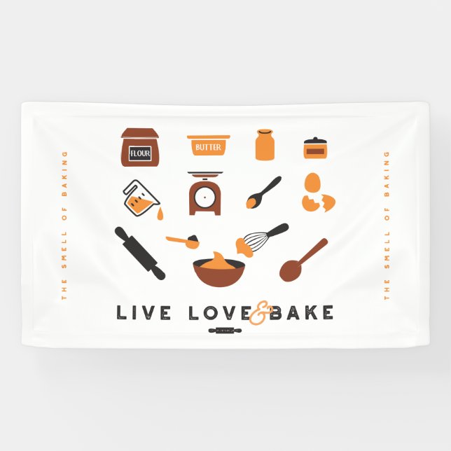 Banderoles Outils de cuisson doux (Horizontal)