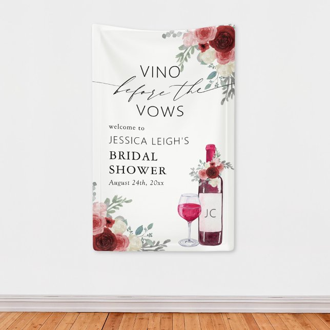 Banderoles Panneau de bienvenue vin rouge Avant les Vœux (Créateur téléchargé)