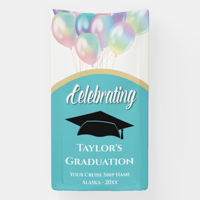 Banderoles Panneau Décor de la porte de croisière Stateroom D (Verticale)