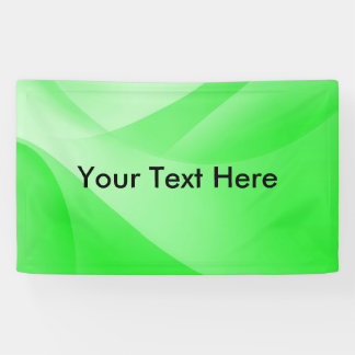 Banderoles Papier peint vert