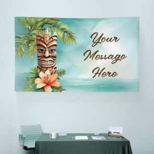 Banderoles Parti Tropical Tiki