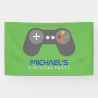 Partie Anniversaire de enfant à thème du jeu vidéo