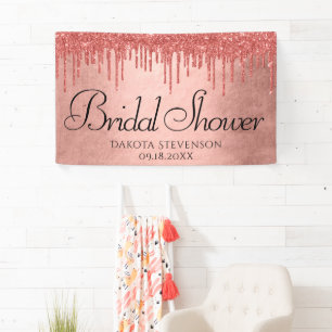 Banderoles Parties scintillant de la broche à goutte   Terra 