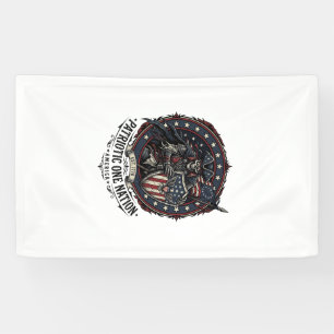 Banderoles Patriote Fantôme Patriotique Monstre Horreur Patri