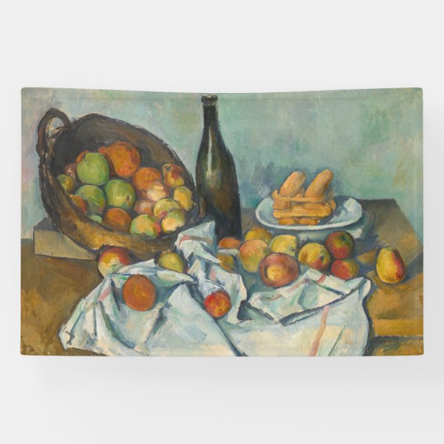 Banderoles Paul Cezanne - Le panier des pommes (Horizontal)