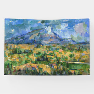 Banderoles Paul Cezanne - Mont Sainte-Victoire