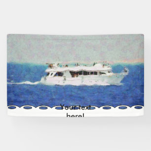 Banderoles Peinture de bateau