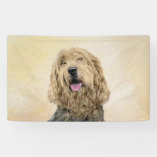 Banderoles Peinture de Otterhound - Drôle d'Art Original de C