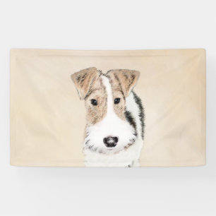 Banderoles Peinture Terrier de Renard de fil - Cute Original 