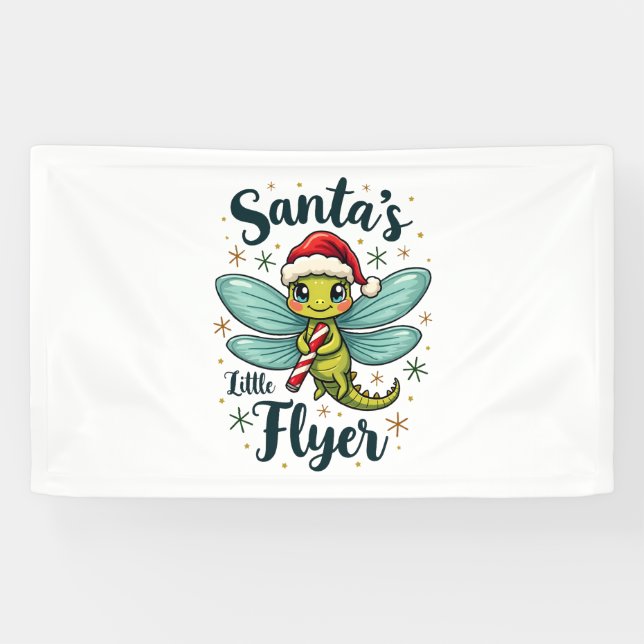 Banderoles Père Noël Dragonfly (Horizontal)