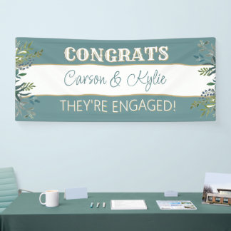 Banderoles Perfect!  Custom engagement Banner