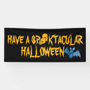 Banderoles Personnalisé Spooktacular Halloween Décorations Pa