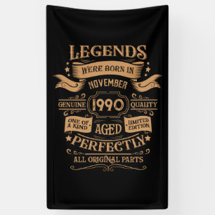 Banderoles Personnalisé vintage 35e anniversaire whiskey thèm