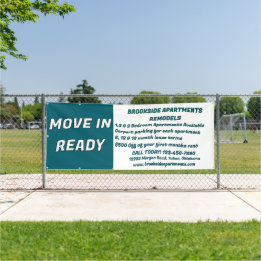 Banderoles Personnaliser Appartements à Louer Détailés Prêts 