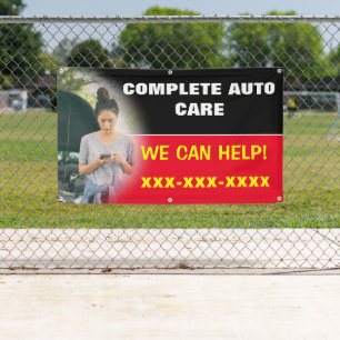 Banderoles Personnaliser les soins auto complets Nous pouvons