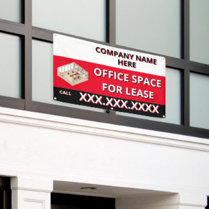 Banderoles Personnaliser l'espace de vente à louer Logo de la