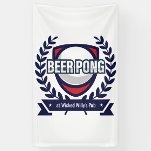 Banderoles Personnalisez Ce Logo De Bière Pong