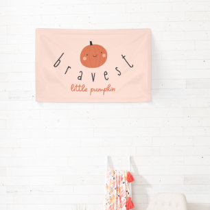 Banderoles petit citrouille le plus courageux cancer enfant e