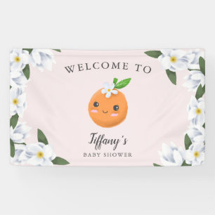 Banderoles Petit Citrus rose Cutie Accueil Floral