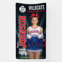 Photo d'équipe de pom-pom girls personnalisée pour