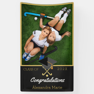 Banderoles Photo du joueur de football félicitations Ba diplô