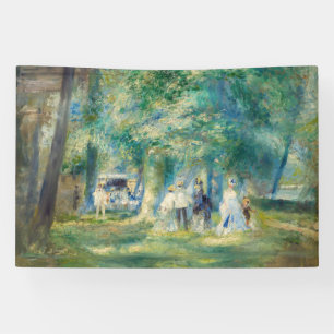 Banderoles Pierre-Auguste Renoir - La fête à Saint-Cloud