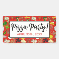 Pizza Party Topings Italien Food Pizzeria Pie