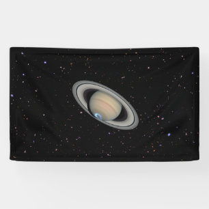 Banderoles Planète Saturn Starry Sky