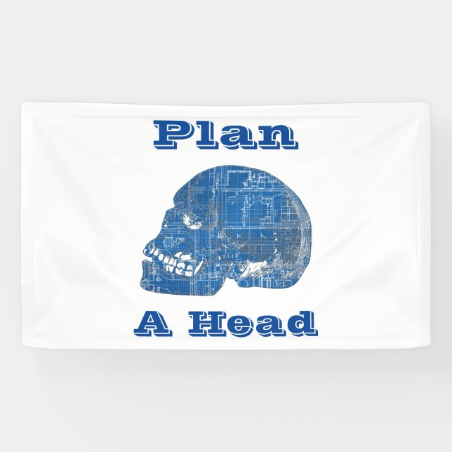 Banderoles Planifier Un Plan Directeur Humoristique (Horizontal)