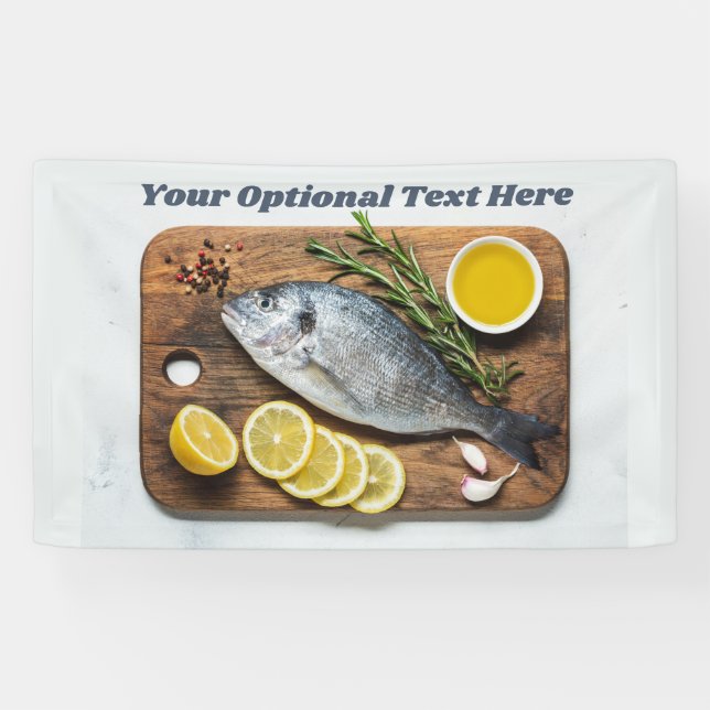 Banderoles Poisson Dorado (Horizontal)