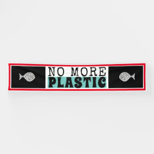 Banderoles Poisson en plastique, changement climatique