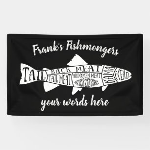 Banderoles poisson poison fruits de mer caviar charcuterie