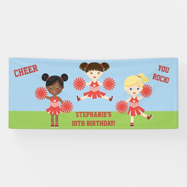 Banderoles Pom-pom girl (Horizontal)