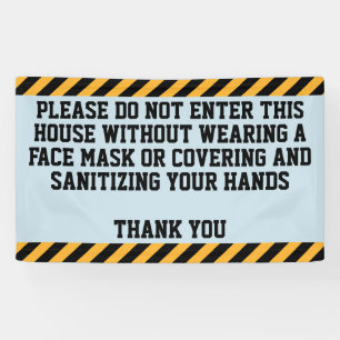 Banderoles Portez Un Masque