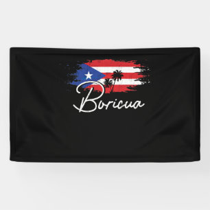 Banderoles Porto Rico Boricua Portoricaine Flag Pride